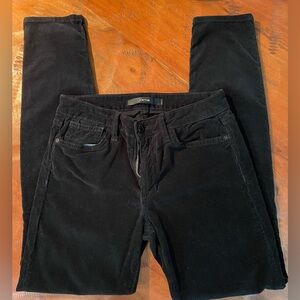 Joe’s “The Skinny” Narrow Soft Black Cords size 26